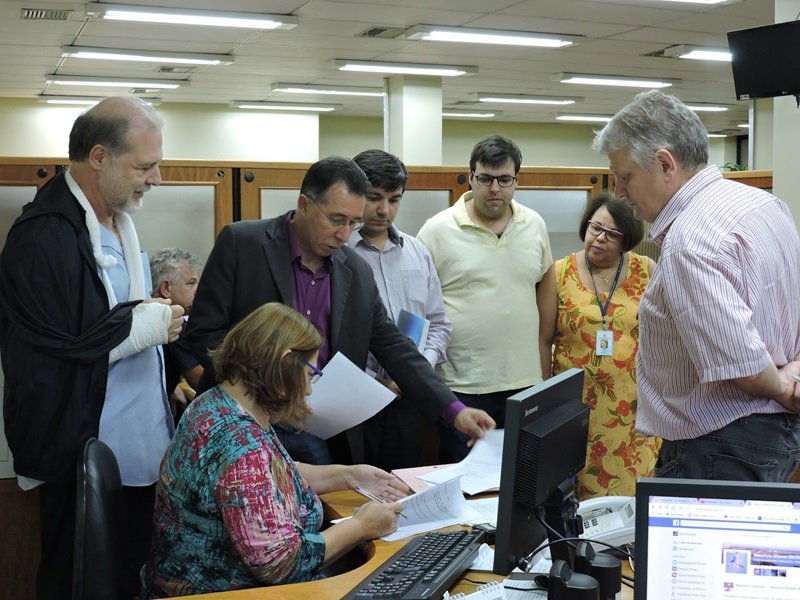 Valdeci protocola projeto em 2017
